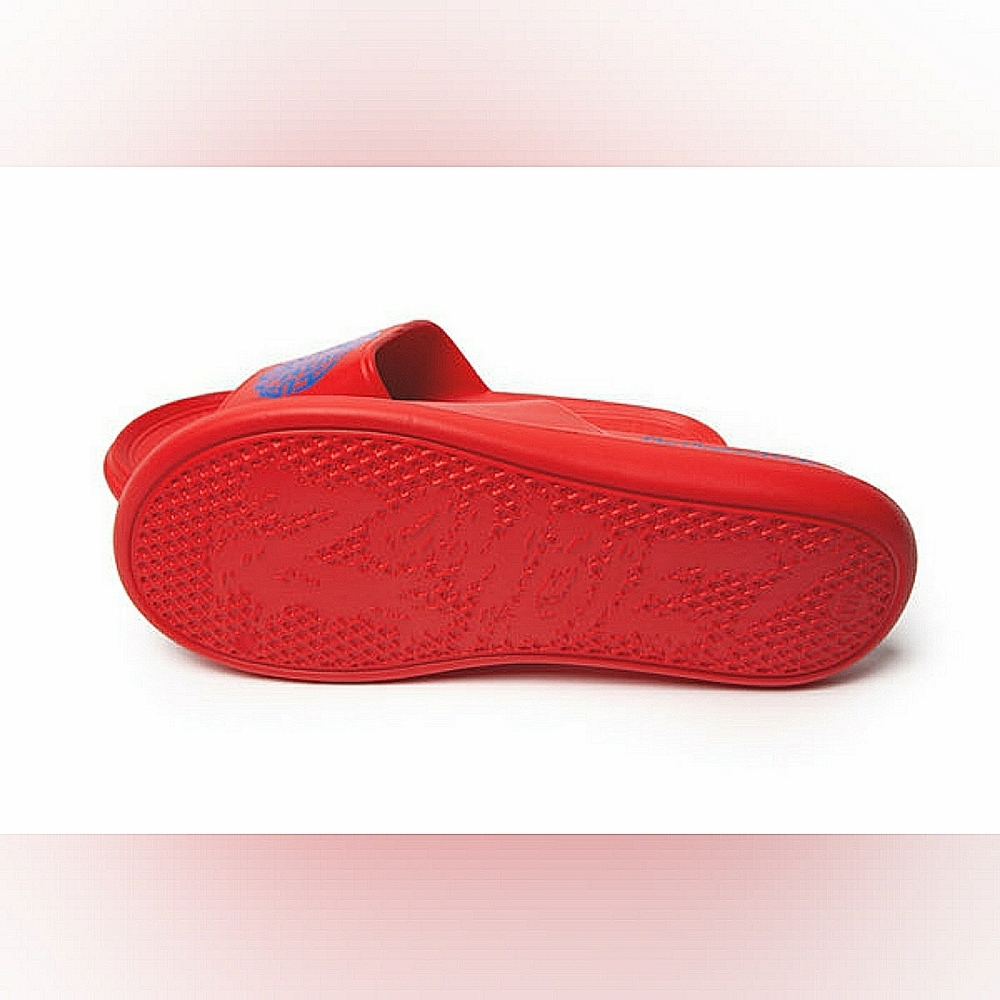 [SOLD] Flatbush Zombies Jupiter Sound Red Slide Sandals - Picture 8 of 15